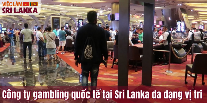 Công ty gambling quốc tế tại Sri Lanka đa dạng vị trí