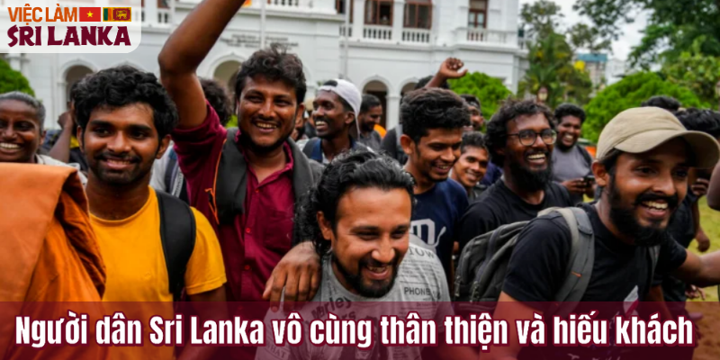 Người dân Sri Lanka vô cùng thân thiện và hiếu khách