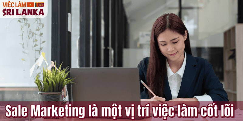 Sale Marketing là một vị trí việc làm cốt lõi