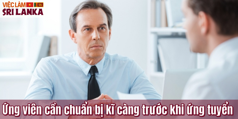 Ứng viên cần chuẩn bị kĩ càng trước khi ứng tuyển