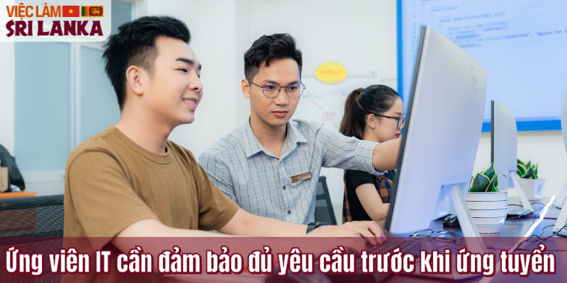 Ứng viên IT cần đảm bảo đủ yêu cầu trước khi ứng tuyển