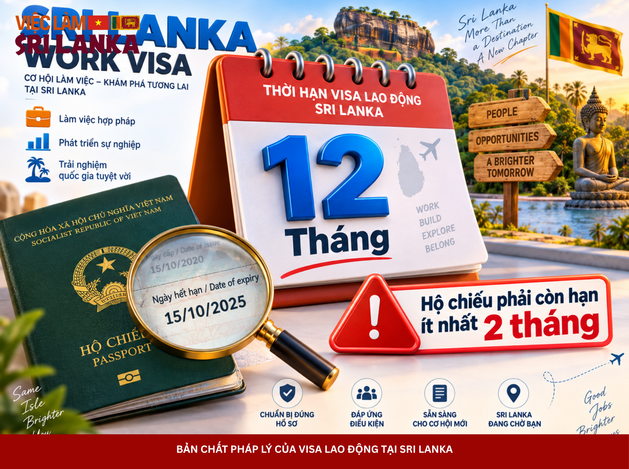 Bản chất pháp lý của visa lao động tại Sri Lanka