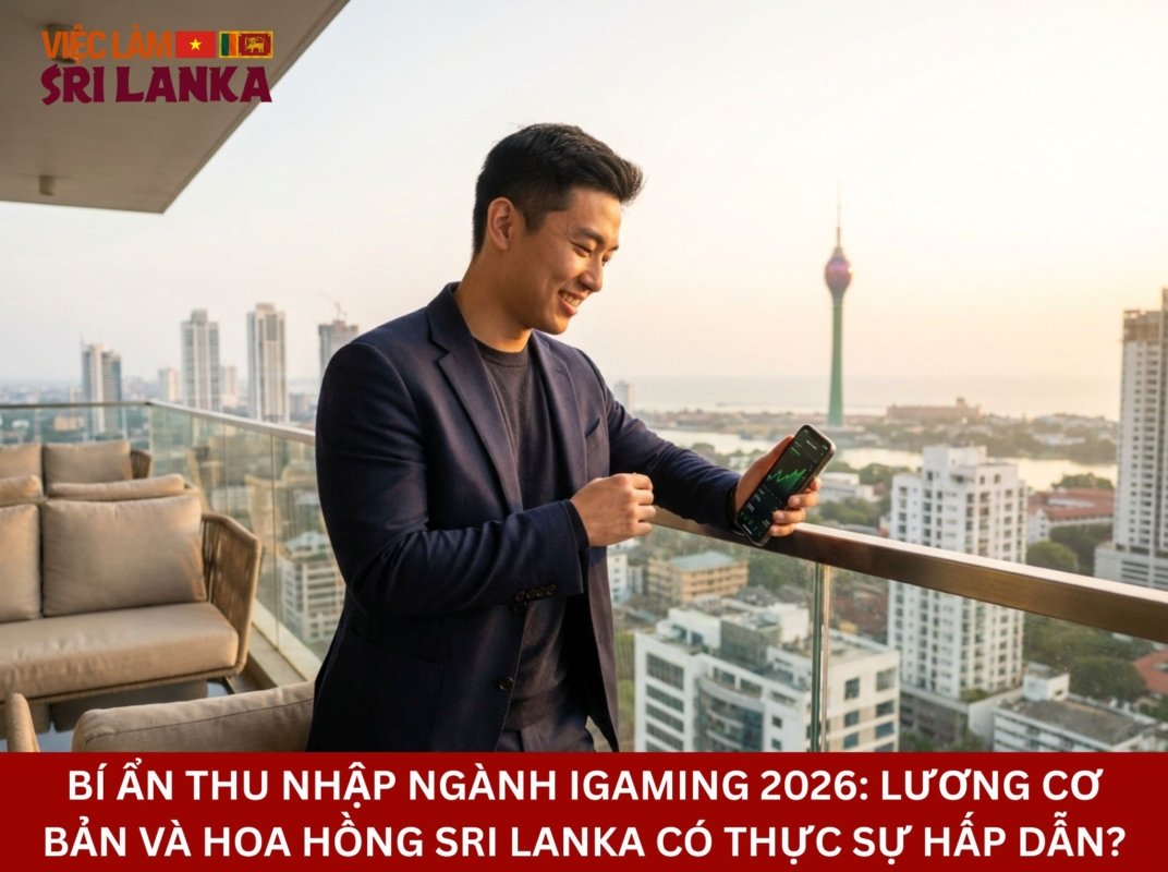 Bí Ẩn Thu Nhập Ngành iGaming 2026 Lương Cơ Bản Và Hoa Hồng Sri Lanka Có Thực Sự Hấp Dẫn