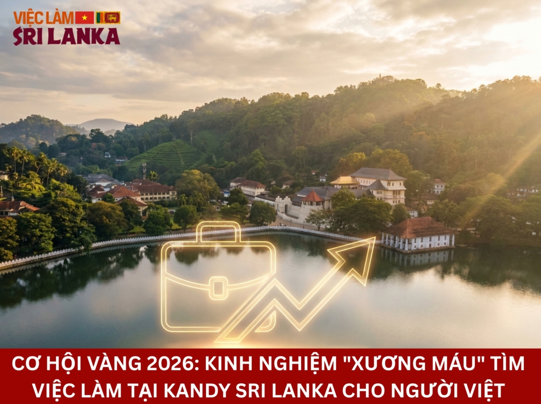 Cơ Hội Vàng 2026 Kinh Nghiệm Xương Máu Tìm Việc Làm Tại Kandy Sri Lanka Cho Người Việt