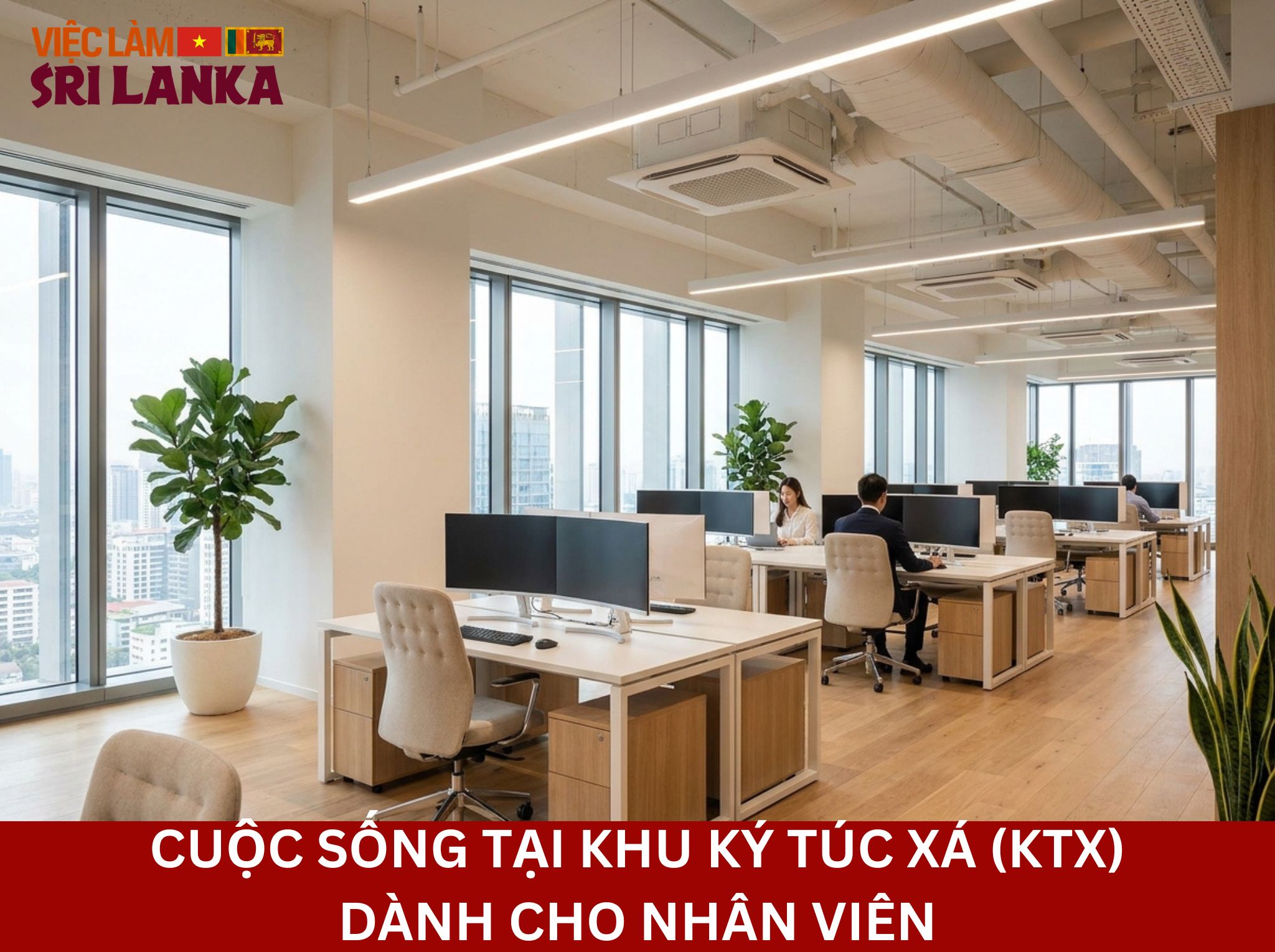 Cuộc Sống Tại Khu Ký Túc Xá (KTX) Dành Cho Nhân Viên