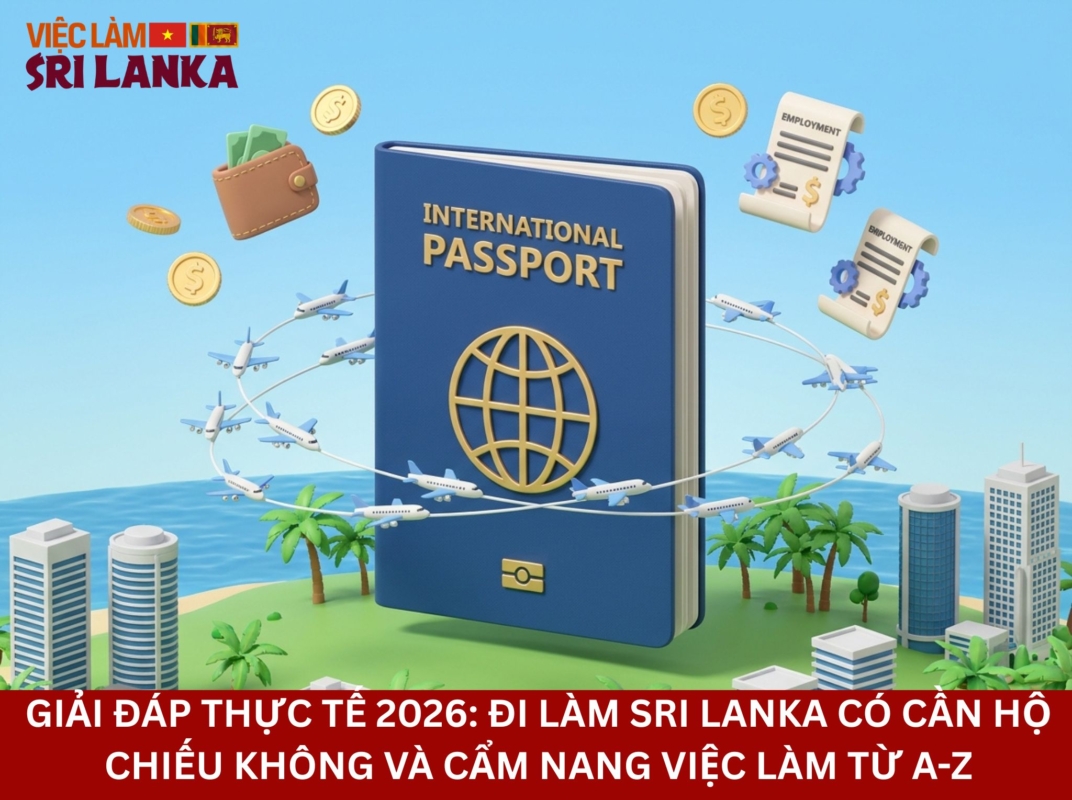 đi làm sri lanka có cần hộ chiếu không