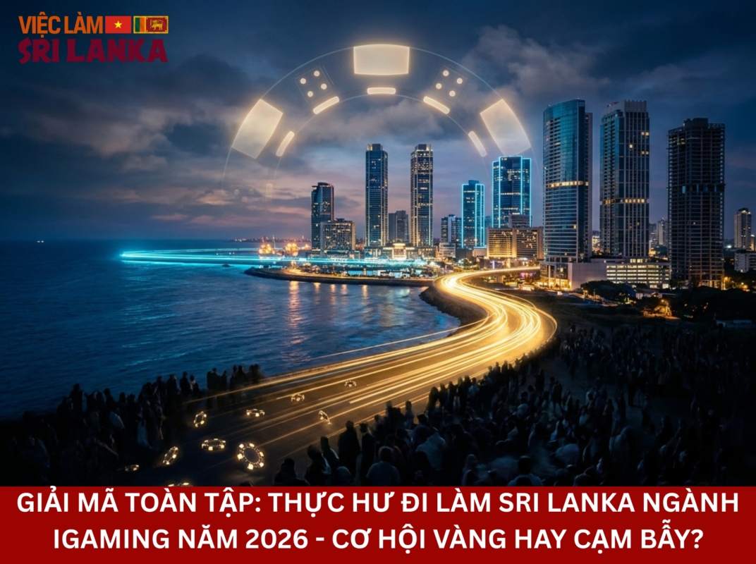 Giải Mã Toàn Tập Thực Hư Đi Làm Sri Lanka Ngành iGaming Năm 2026 - Cơ Hội Vàng Hay Cạm Bẫy