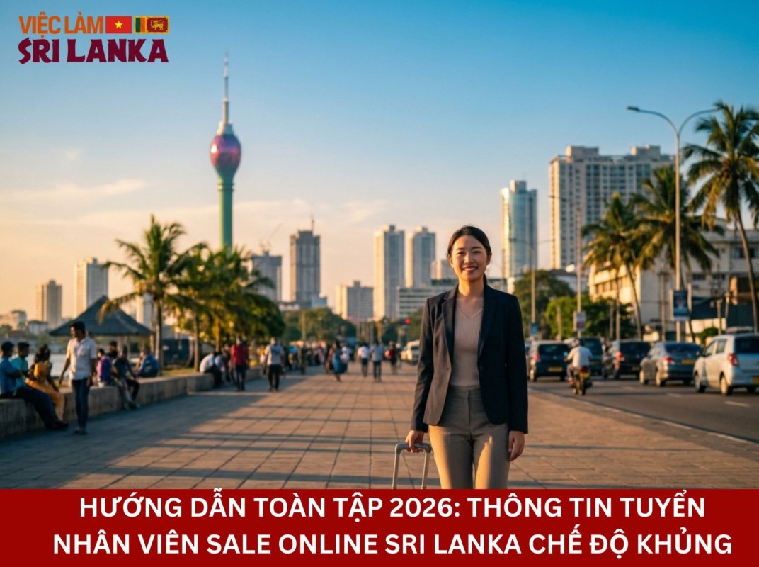 Hướng Dẫn Toàn Tập 2026 Thông Tin Tuyển Nhân Viên Sale Online Sri Lanka Chế Độ Khủng