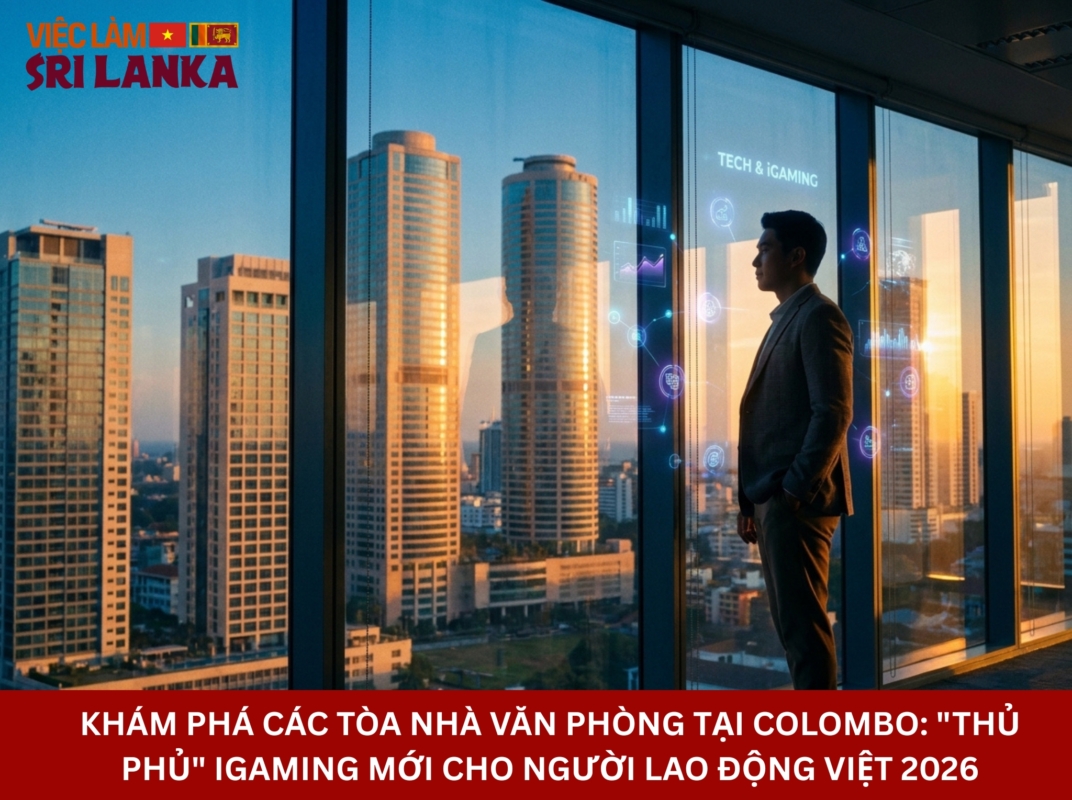 Khám Phá Các Tòa Nhà Văn Phòng Tại Colombo Thủ Phủ iGaming Mới Cho Người Lao Động Việt 2026