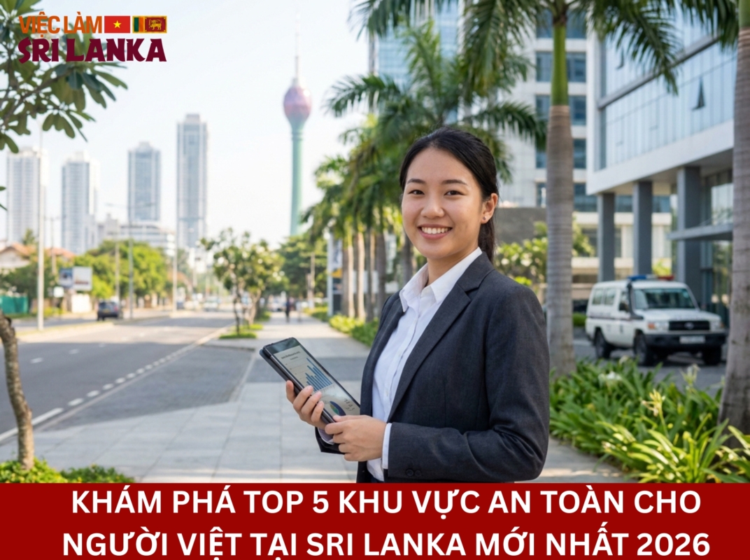 Khám Phá Top 5 Khu Vực An Toàn Cho Người Việt Tại Sri Lanka Mới Nhất 2026