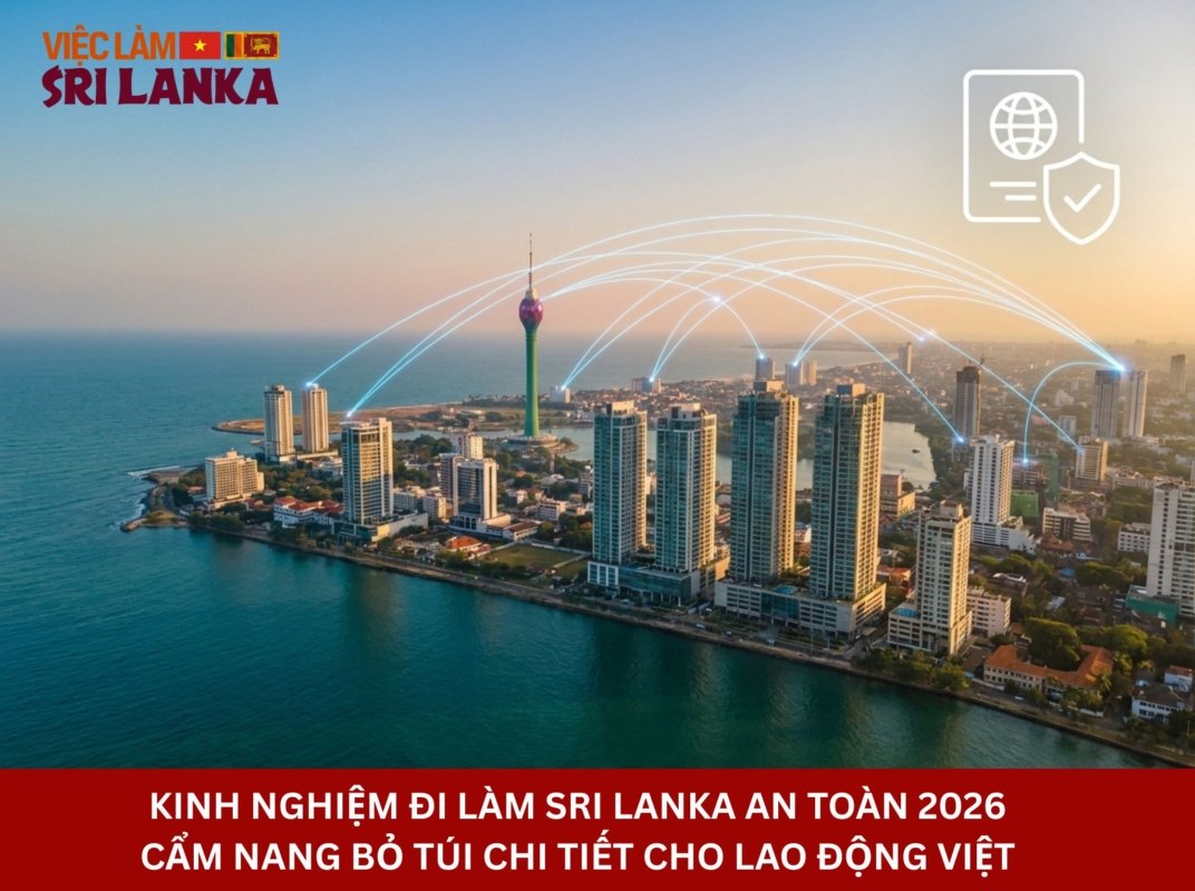 Kinh Nghiệm Đi Làm Sri Lanka An Toàn 2026 Cẩm Nang Bỏ Túi Chi Tiết Cho Lao Động Việt