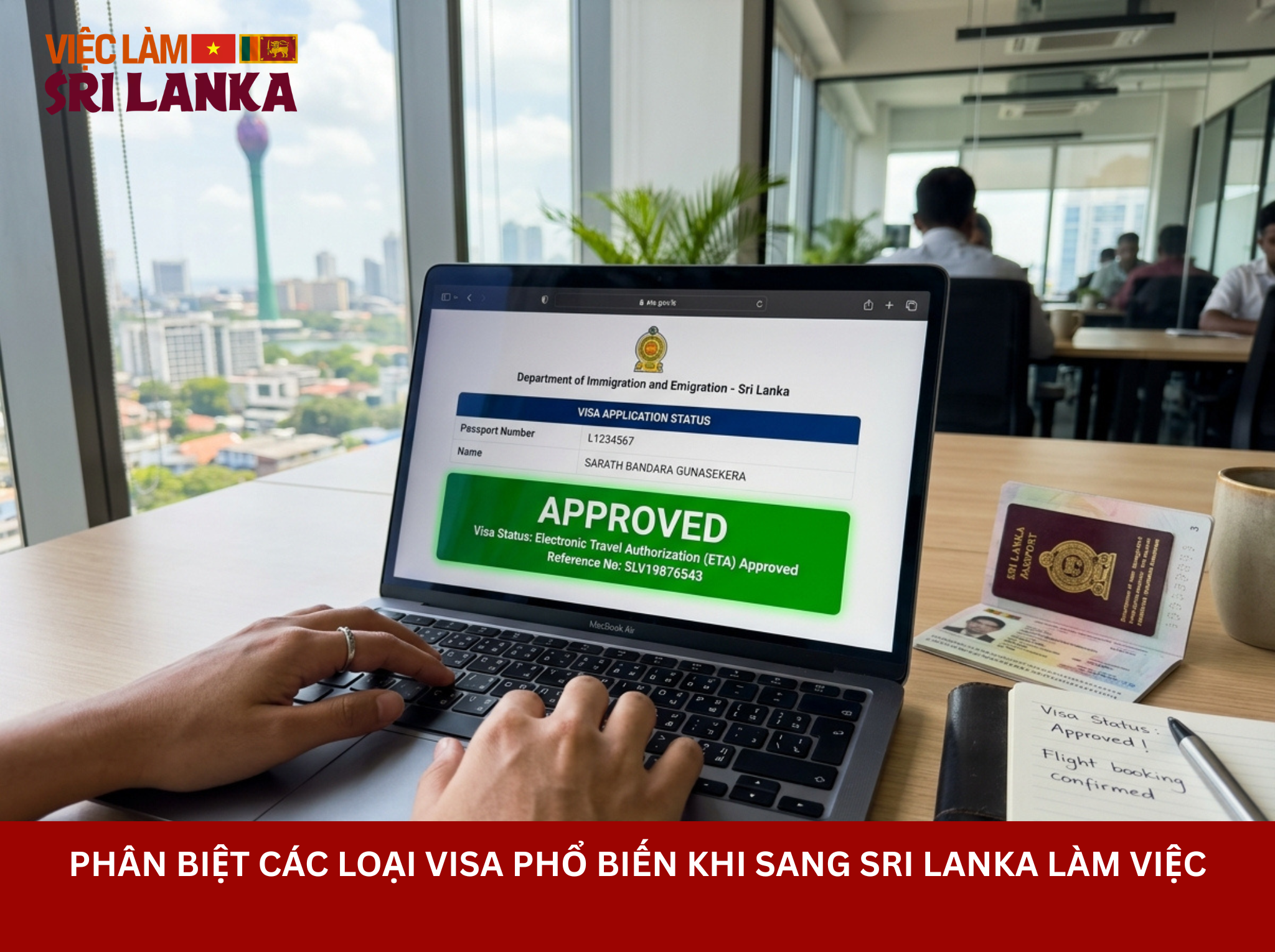 Phân Biệt Các Loại Visa Phổ Biến Khi Sang Sri Lanka Làm Việc