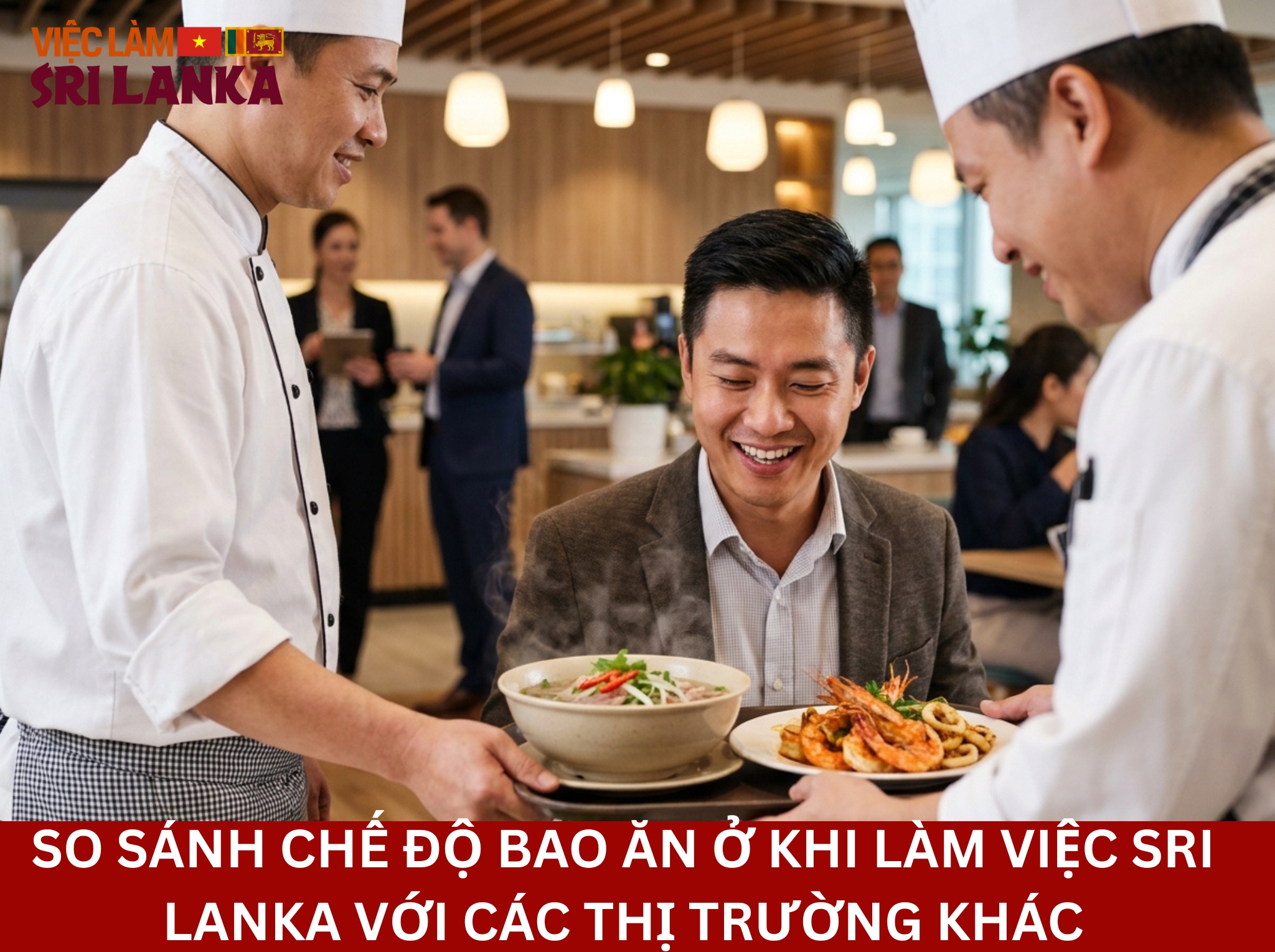 So Sánh Chế Độ Bao Ăn Ở Khi Làm Việc Sri Lanka Với Các Thị Trường Khác