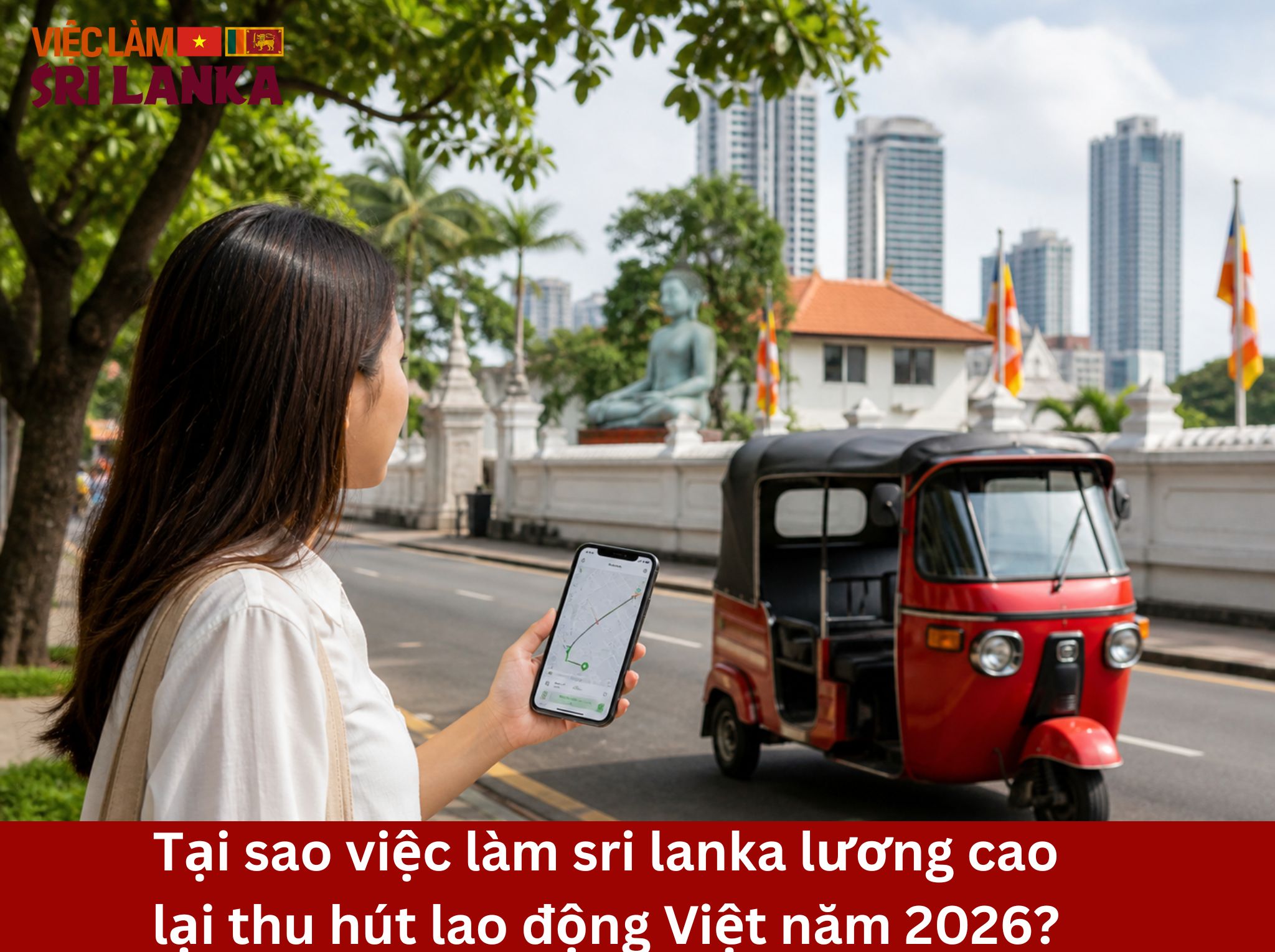 việc làm sri lanka lương cao