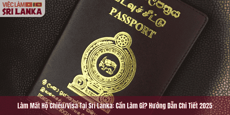 Làm Mất Hộ Chiếu/Visa Tại Sri Lanka: Cần Làm Gì? Hướng Dẫn Chi Tiết 2025