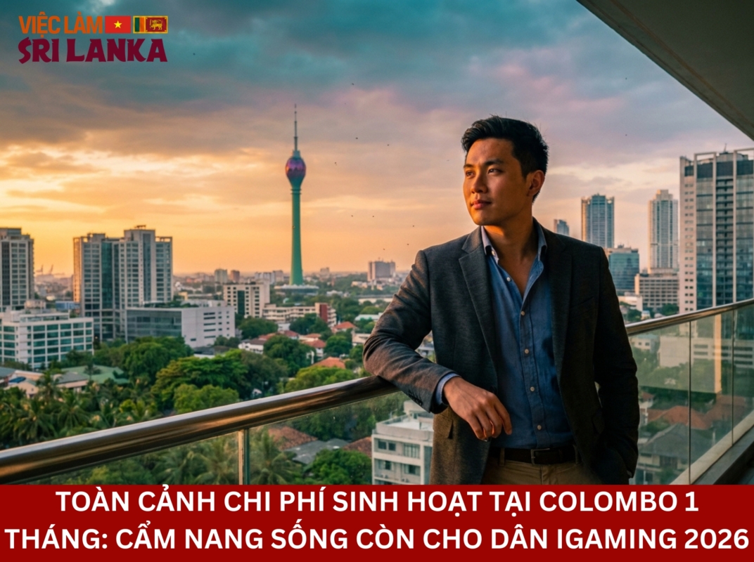 Toàn Cảnh Chi Phí Sinh Hoạt Tại Colombo 1 Tháng Cẩm Nang Sống Còn Cho Dân iGaming 2026