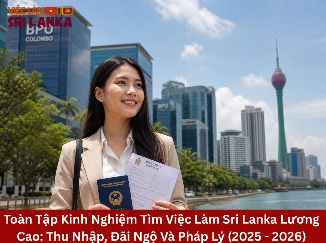 việc làm sri lanka lương cao