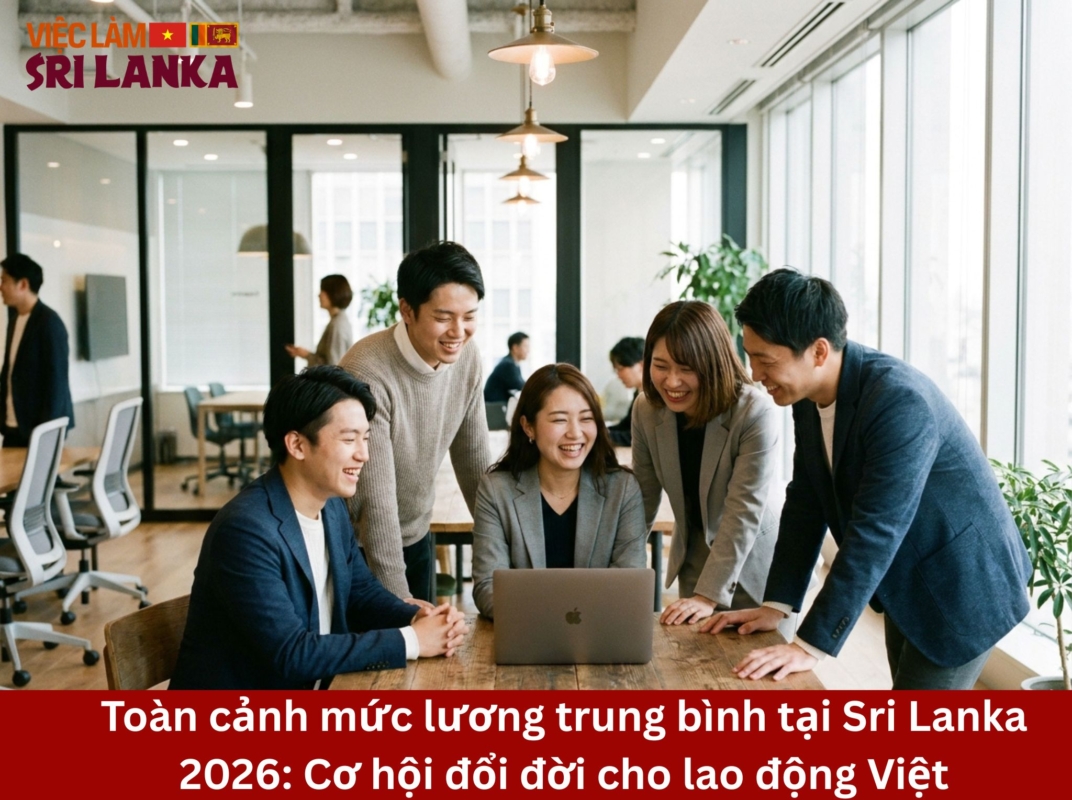 mức lương trung bình tại sri lanka 2026