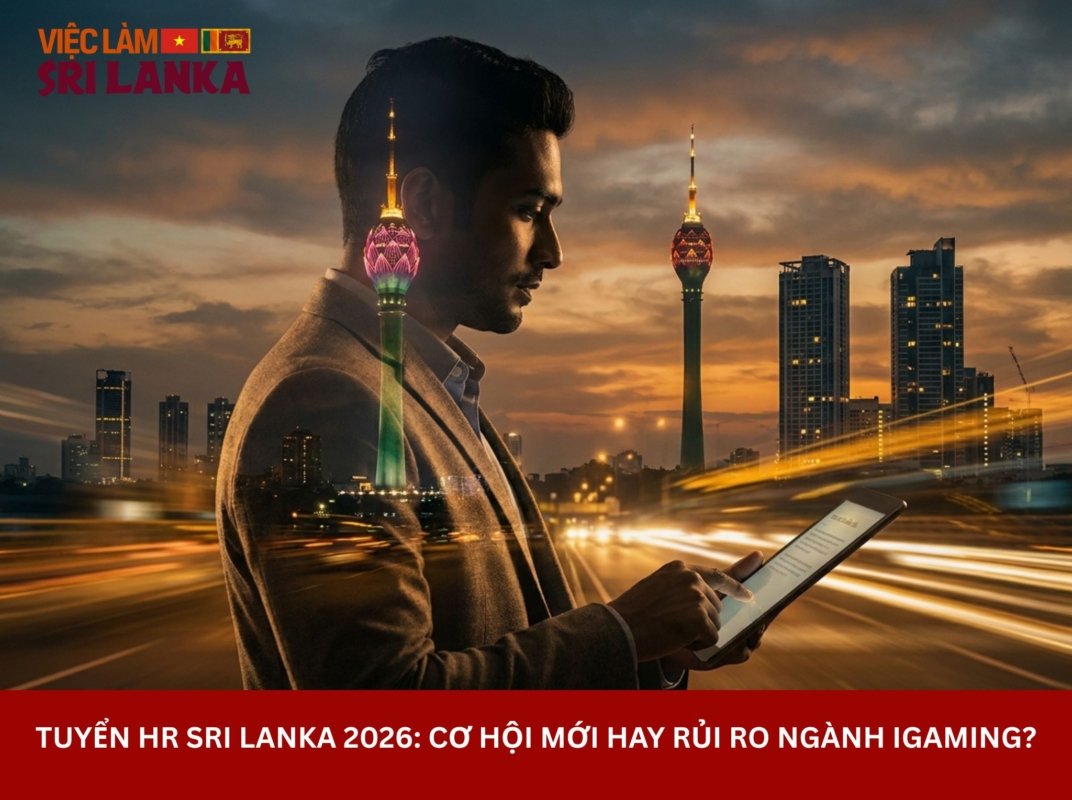 Tuyển HR Sri Lanka 2026 Cơ Hội Mới Hay Rủi Ro Ngành iGaming