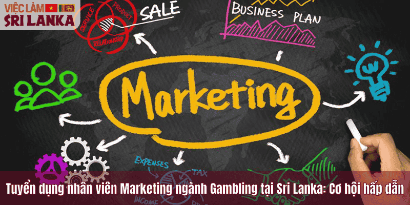 Tuyển dụng nhân viên Marketing ngành Gambling tại Sri Lanka: Cơ hội hấp dẫn