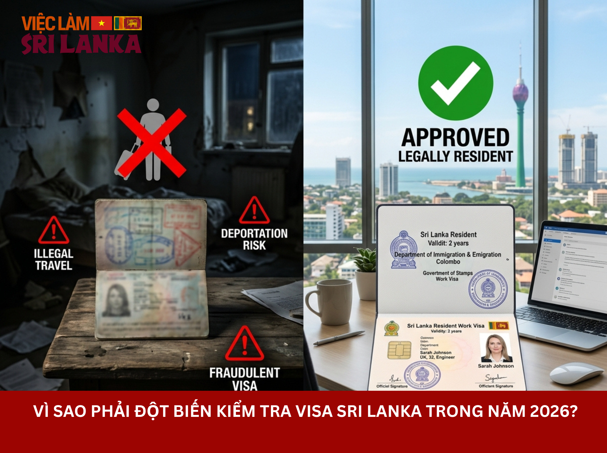 Vì Sao Phải Đột Biến Kiểm Tra Visa Sri Lanka Trong Năm 2026