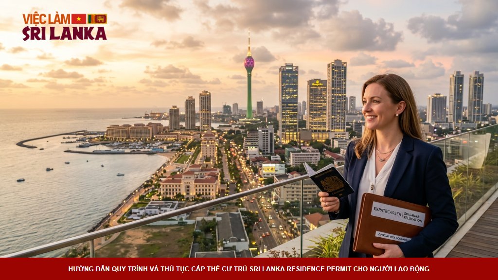 Hướng Dẫn Quy Trình Và Thủ Tục Cấp Thẻ Cư Trú Sri Lanka Residence Permit Cho Người Lao Động
