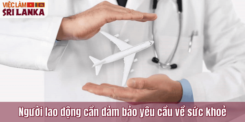 Người lao động cần đảm bảo yêu cầu về sức khoẻ