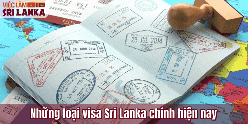 Những loại visa Sri Lanka chính hiện nay