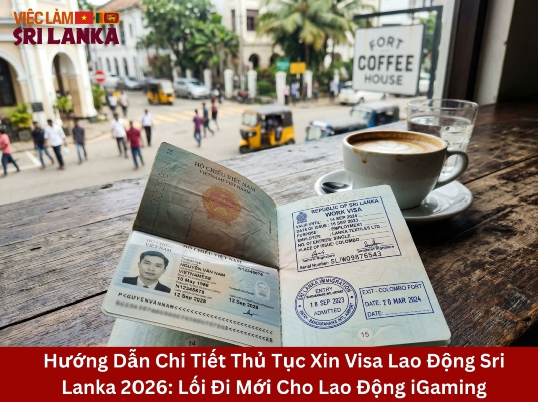 Thủ tục xin visa lao động Sri Lanka 2026