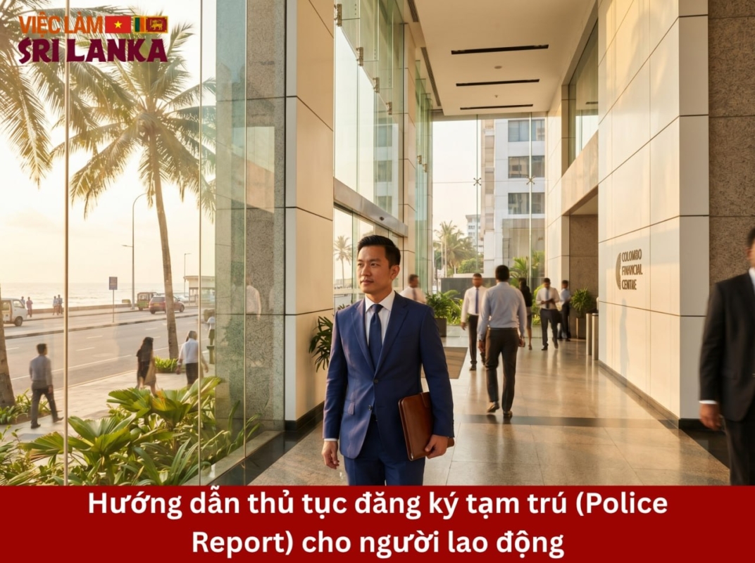 Đăng ký tạm trú sri lanka police report