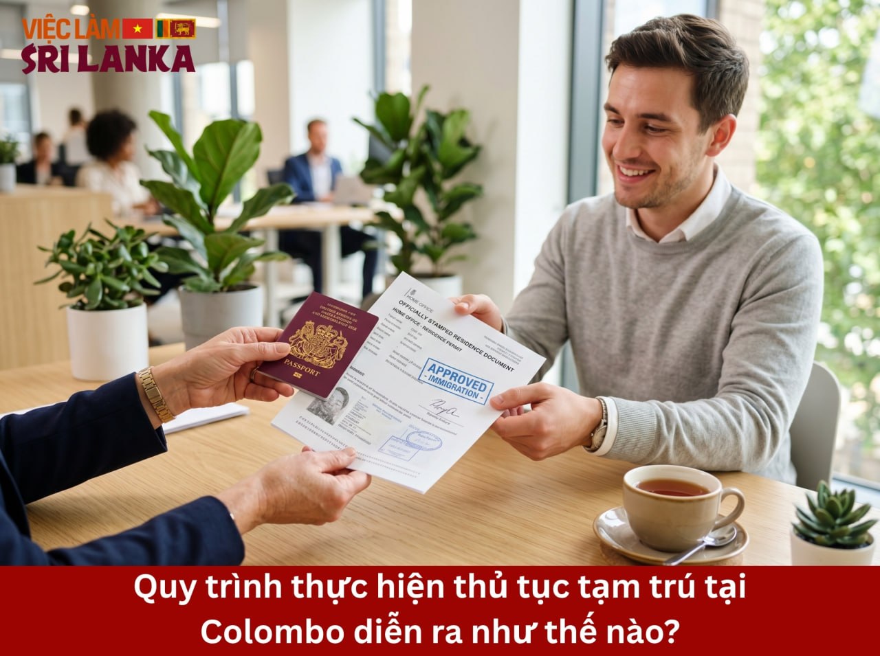 Đăng ký tạm trú sri lanka police report