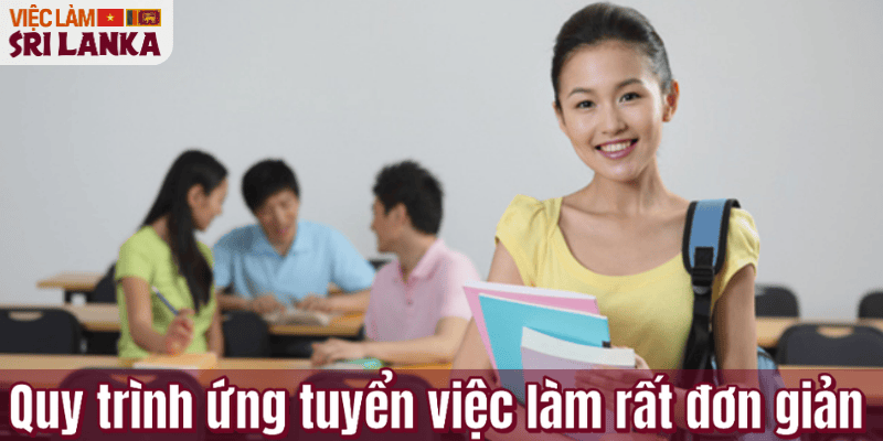 Quy trình ứng tuyển việc làm rất đơn giản