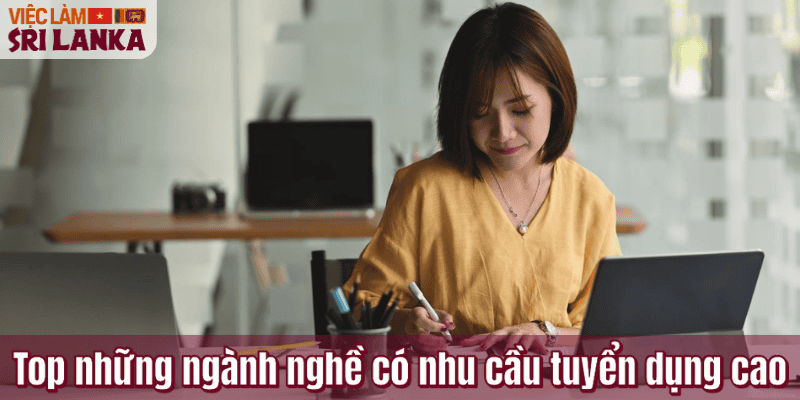 Top những ngành nghề có nhu cầu tuyển dụng cao